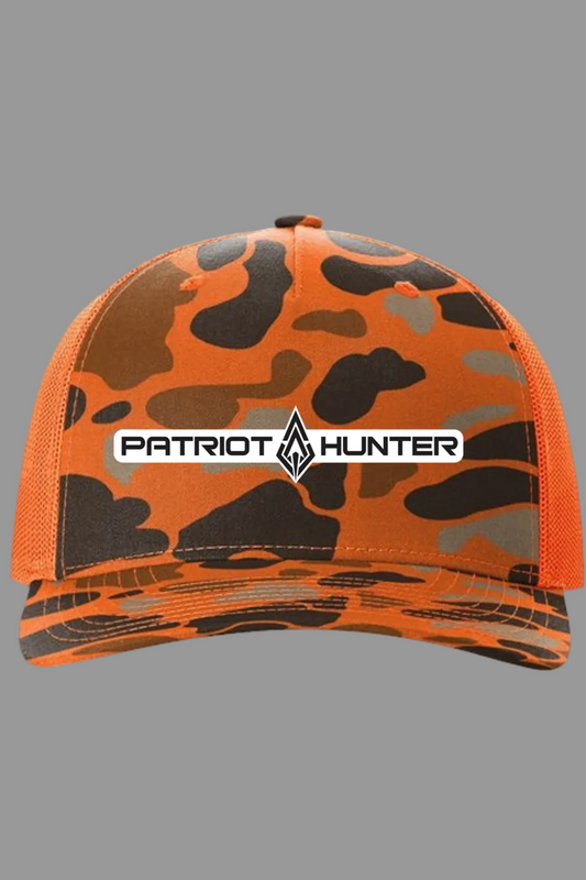 PH Wide Printed Five-Panel Trucker Cap